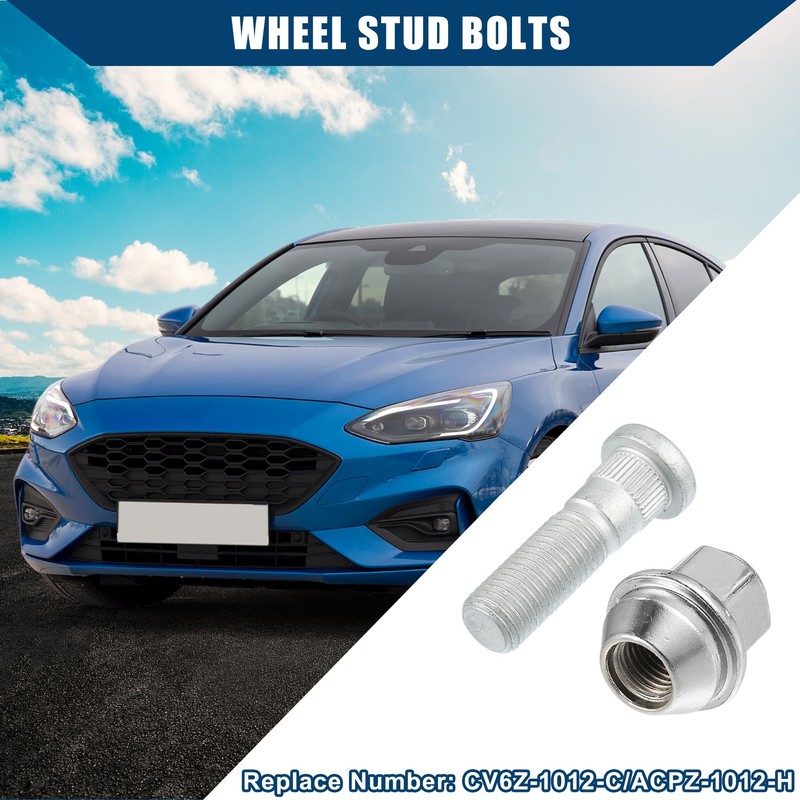A ABSOPRO Ford Escape Focus Fusion M12-1.5 Wheel Bolt