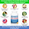 Advanced Kidney Essentials Multivitamin. Kidney Support Supplement for Complete Kidney