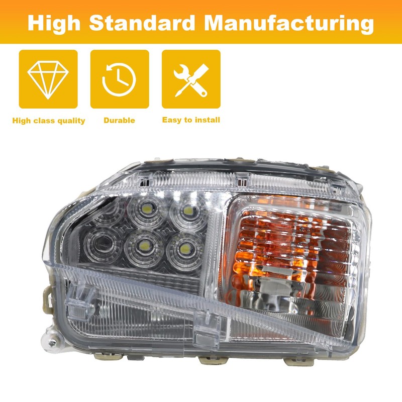 Aspaton Left & Right DRL Fog Lights Turn Signal Lamp