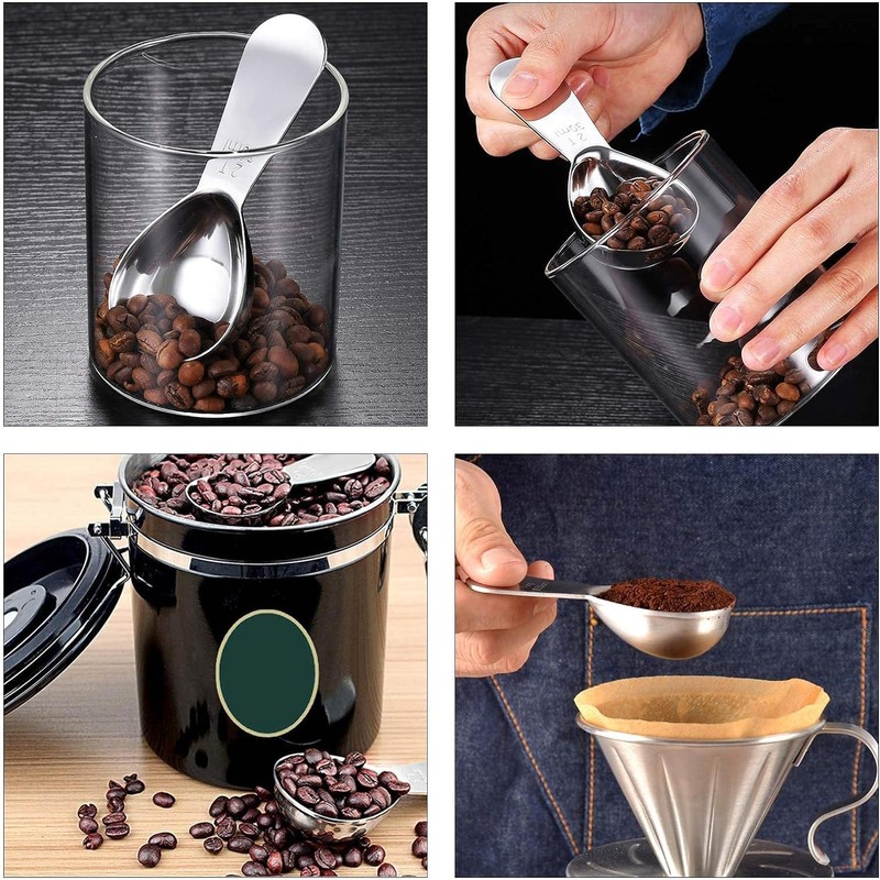 Coffee Scoop - Stainless Steel Coffee Scoop 15ml Coffee Measuring