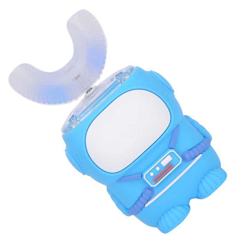 U Shaped Baby Electric Toothbrush Automatic Rechargable Silicone Toothbrush for