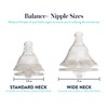 Evenflo Feeding Balance + Wide Neck BPA-Free Silicone Medium Flow