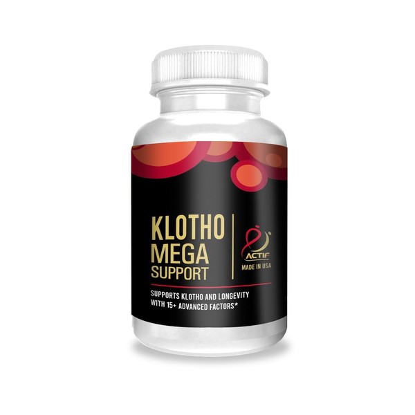 ACTIF Klotho Mega Support with 15+ Advanced Factors for Longevity