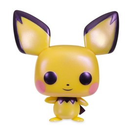 Funko Pichu Pearlescent Pop! Vinyl Figure, Yellow