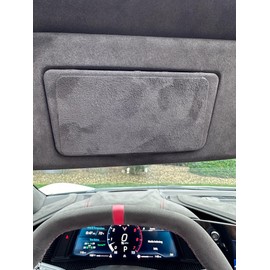 The Original SunVisor Solutions for 2020-2025 Corvette C8 3LT / 3LZ Cover Overlays - Microsuede Fabric (Set of 4)