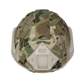 Item Name TOPTACPRO Tactical Helmet Camouflage Cover for Fast Helmet in Size S/M, Paintball Shooting Gear - Cordura 500D Nylon -Without Helmet (Multicam)