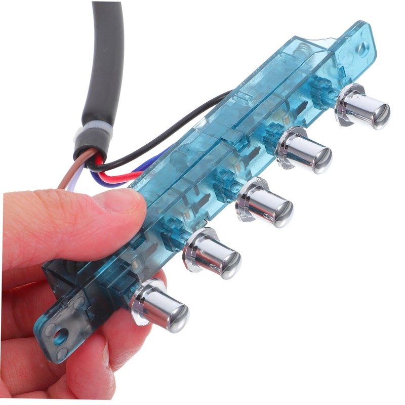 CHILDWEET Range Hood Button Replacement 5-Key Switch Control Panel for