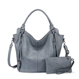 Tote Bag for Women PU Leather Shoulder Bags Fashion Hobo Bags Large Purse and Handbags with Adjustable Shoulder Strap