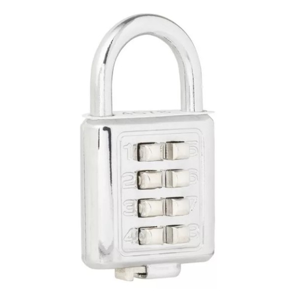 Lock Candado Digital Lock C27c40 Cromo Digital 40 Mm 5