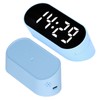 Alarm Clock LED Screen Temperature Display Simple Digital Desk Clocks