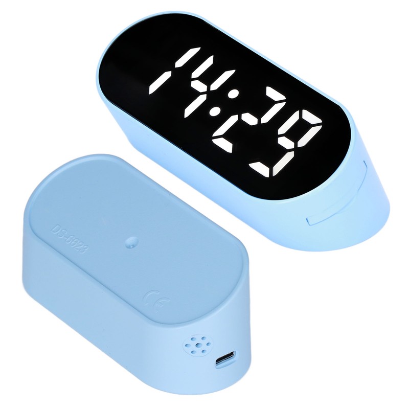 Alarm Clock LED Screen Temperature Display Simple Digital Desk Clocks