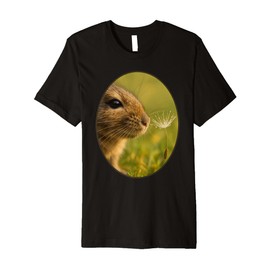 Macro Degu Dandelion Spring Moment Premium T-Shirt