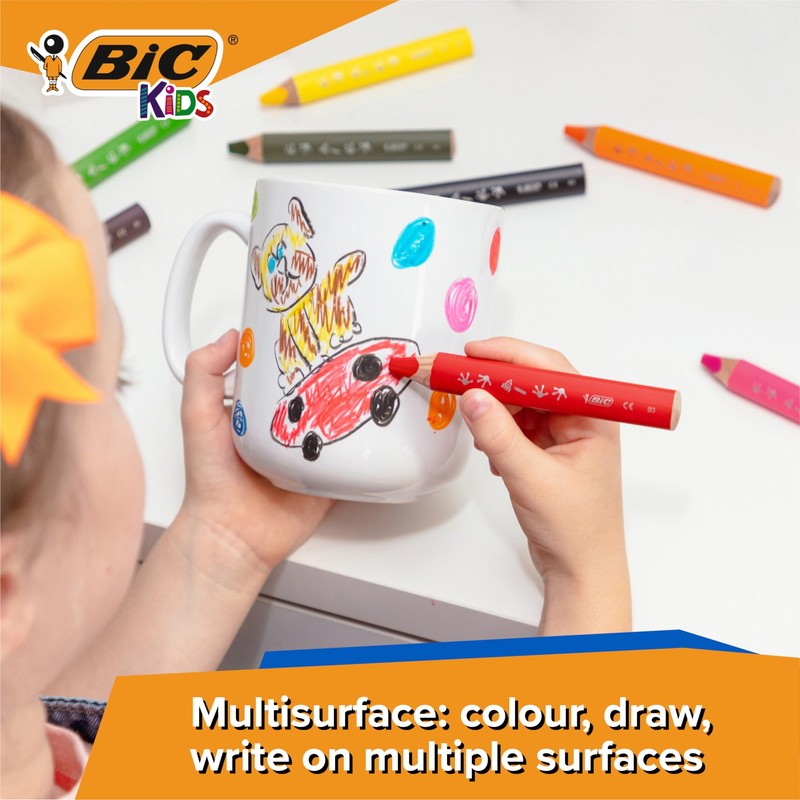 BIC Kids Multisurface Pencils 12pk