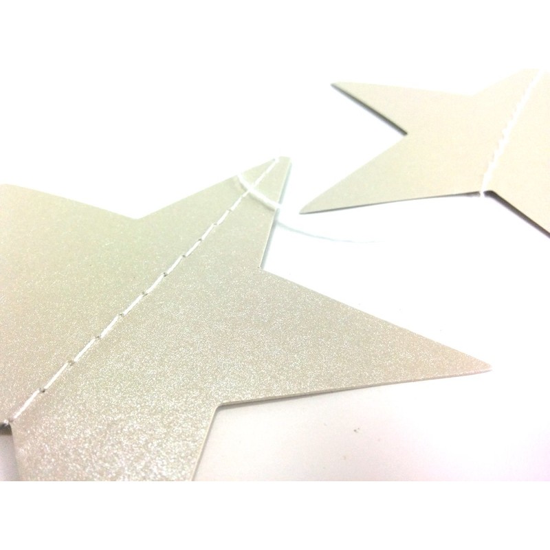 Happy Spring Party Decoration, Star, 16.8 ft (4 m), 1