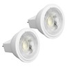 2Pcs MR11 Light Bulb High Brightness 3W 110V Faster Heat