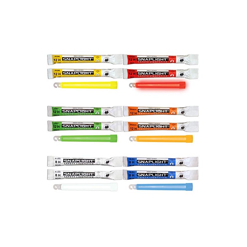 Cyalume SnapLight Glow Stick - Pack of 12 Glow Sticks