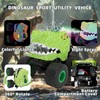 LEFEI Dinosaur Remote Control Car,RC Monster Trucks for Boys 3-12