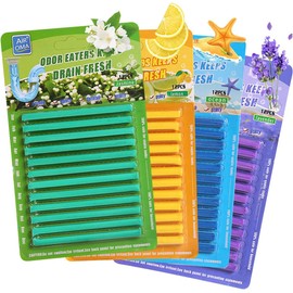 SOAHUO Pipe cleaning sticks, Tratamiento Contra Malos Olores en Tuberias y Coladeras, Cleaning Sticks aptos para limpiar cocinas, inodoros, limpiar todo tipo de desagües. (48 palos)