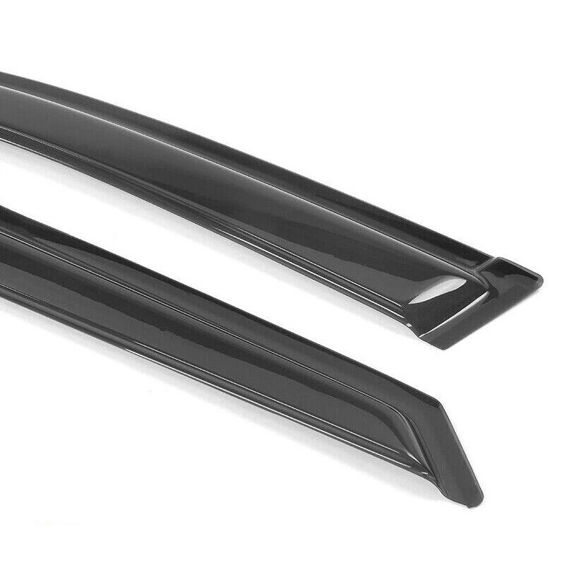 SDZ Front Rear Window Visor Set Sun Vent Rain Wind