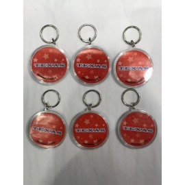 Texas Keychain Lone Star State Flag