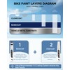 Dune White (Gloss) Bike Touch Up Paint for Specialized [Clear