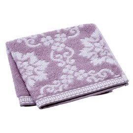 nishikawa TT34503003 Imabari Hand Towel, 13.4 x 13.8 inches (34 x 35 cm), Washable, 109% Cotton, Fluffy, Soft, Wash Towel, Made in Japan, Lavender