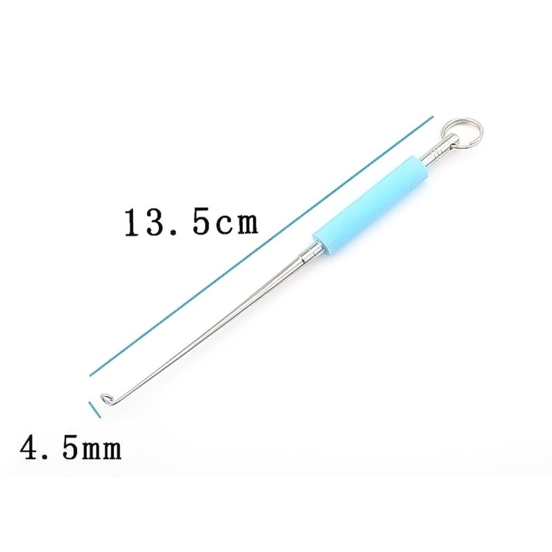 POFET 3PCS Fishing Disgorger Stainless Steel Hook Remover Portable Fishing
