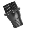Water Pump Foot Valve Black PVC Low Pressure Flat Check