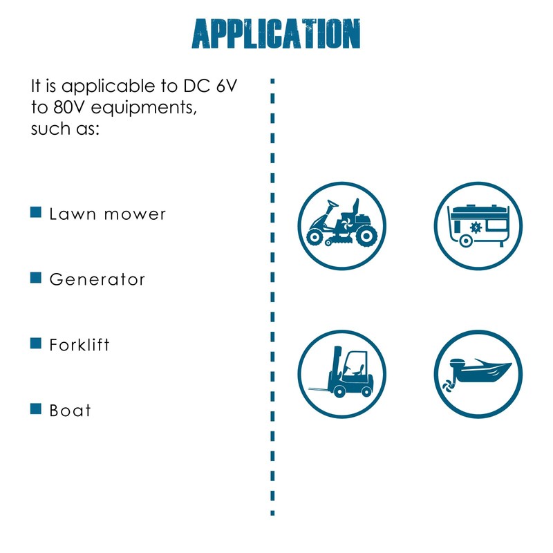 Runleader Mechanical Hour Meter for Maintenance,Volt.DC 6V to 80V for