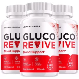 Gluco Revive Original Gluco Revive Blood Support, Advanced Glycogen Optimizer-(3 Pack)