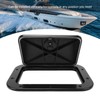 Boat Deck Access Hatch with Lid ABS Anti Aging Impact