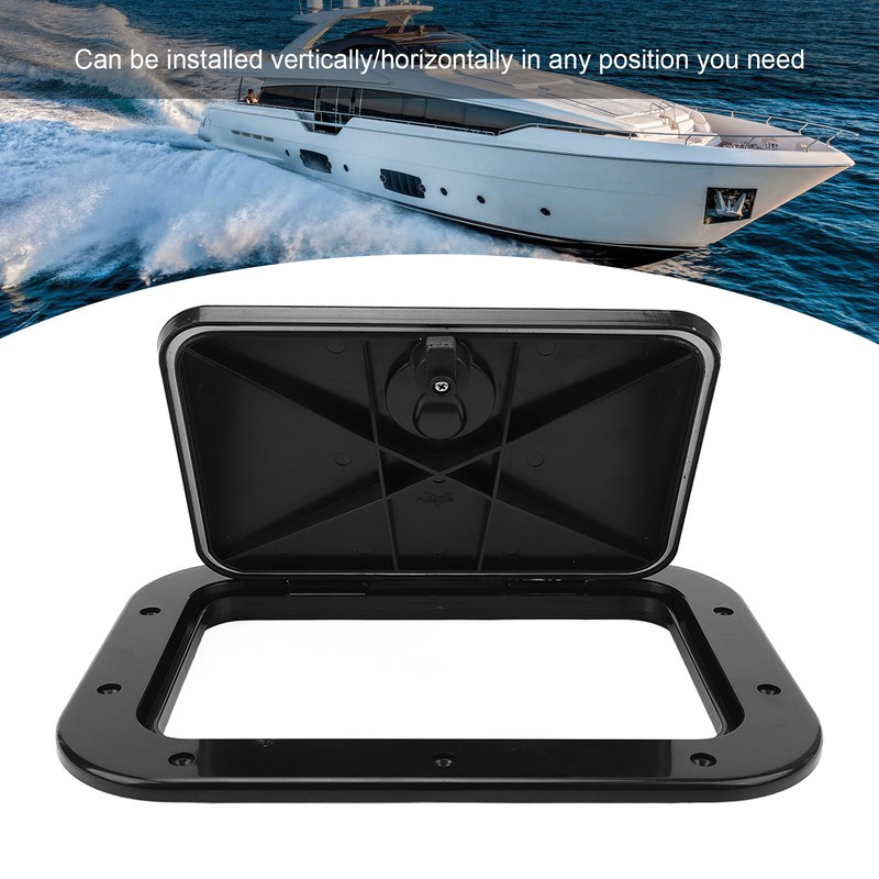 Boat Deck Access Hatch with Lid ABS Anti Aging Impact