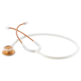 ADC Adscope 619 - Ultra-lite Clinical Stethoscope - Rose Gold/White