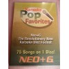 RSQ Karaoke Pop Favorites NEO+G 75 Songs Sealed