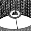 Drum Lamp Shade E27 E14 Clip Fir Leaf Shape Hollow