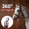 Lunge Line for Horse, Premium Equine Lunge Line with Swivel
