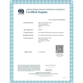 Aceite De Ricino Orgánico De 473 Ml (16 Oz) Certificado Po                                                                                            