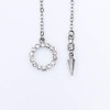 LIBERTY-M BTS Style JIN Jin Necklace Spike Chain with CZ