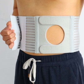 FIRRKEP Abdominal Medical ostomy belt, Adjustable Stoma support belt Portable ileostomy colostomy belt,Universal Ostomy belt helps protection ostomy bag