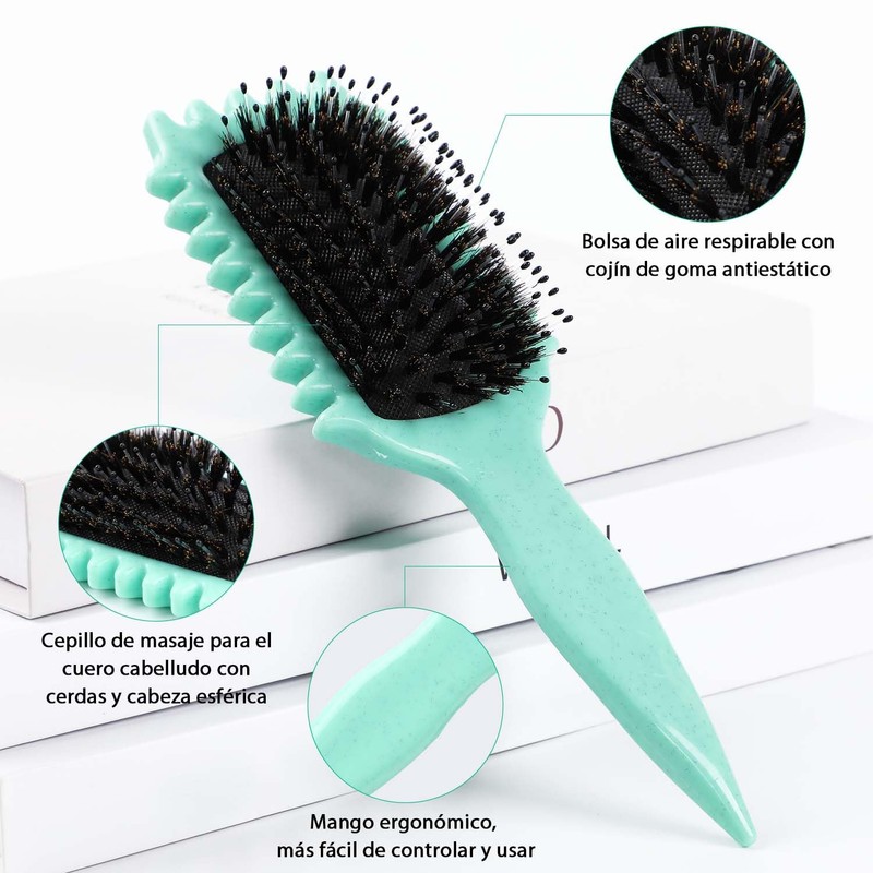 Peine para peinar el cabello rizado, peine para peinar el