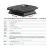 Rigdance 43mm x 43mm Tripod Quick Release Plate 1-11/16” QR
