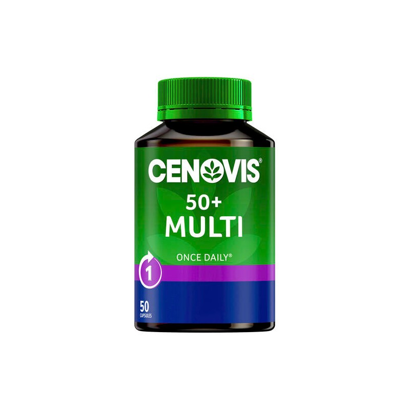 Cenovis 50+ Once Daily Multi 50 Capsules