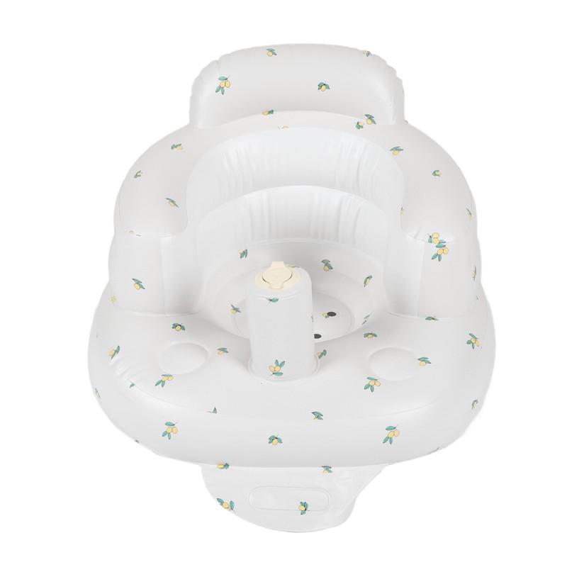 Baby Inflatable Seat Adjustable Protection PVC Cartoon Infant Support Inflatable