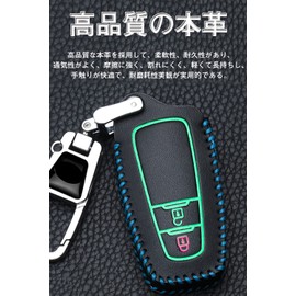 Toyota Smart Key Case, Key Cover, 2 Buttons, Genuine Leather, Toyota Dedicated Design, TOYOTA C-HR Prius 50 Series Key Cover, New Corolla RAV4 50 Series, Camry 70 Series, Land Cruiser Prado, Suitable
