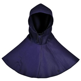 Portwest Bizweld Cape Hood, Size: One Size, Colour: Navy, BZ12NAR