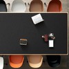 FURKIT Black Plastic Table Cover Protector, 54" x 54" Waterproof