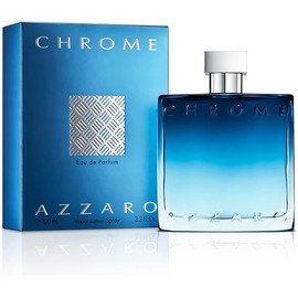 Azzaro Chrome Eau de Parfum - Fresh Aquatic Mens Cologne - Fougère, Aromatic & Woody Fragrance - Citrus Notes of Green Mandarin - Lasting Wear - Classic Clean Scent - Luxury Perfumes for Men