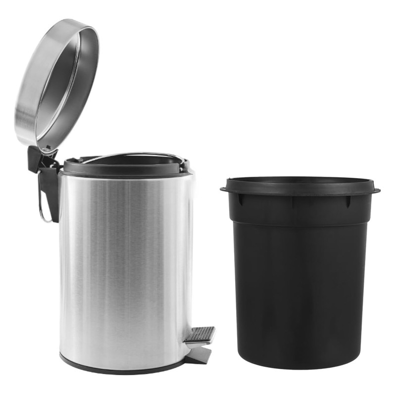 BESPORTBLE Round Plastic Inner Bucket 3 L in Black -