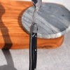 Lagulore ABS Handle, Teaspoon, Made in France, NERON, Black Marble