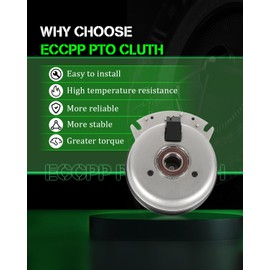 ECCPP Electric Lawn Mower Electric PTO Clutch Kits 717-3403 Compatible with Bolens/Craftsman/Cub Cadet/Huskee/MTD/Troy-Bilt/Warner/White/Xtreme